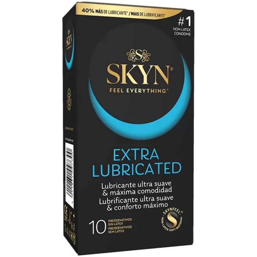SKYN - PRESERVATIVO EXTRA LUBRIFICATO 10 UNITÃ
